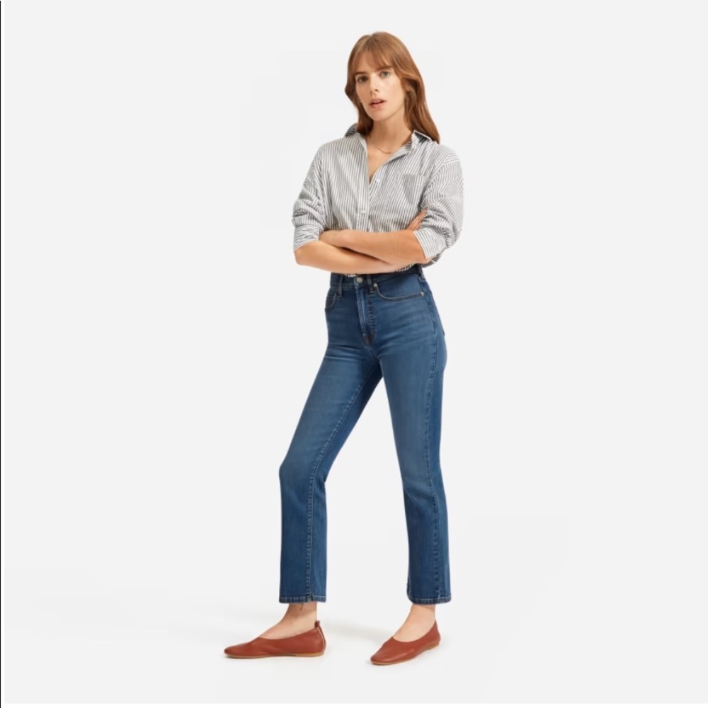 Everlane Authentic Stretch Slim Bootcut Jean